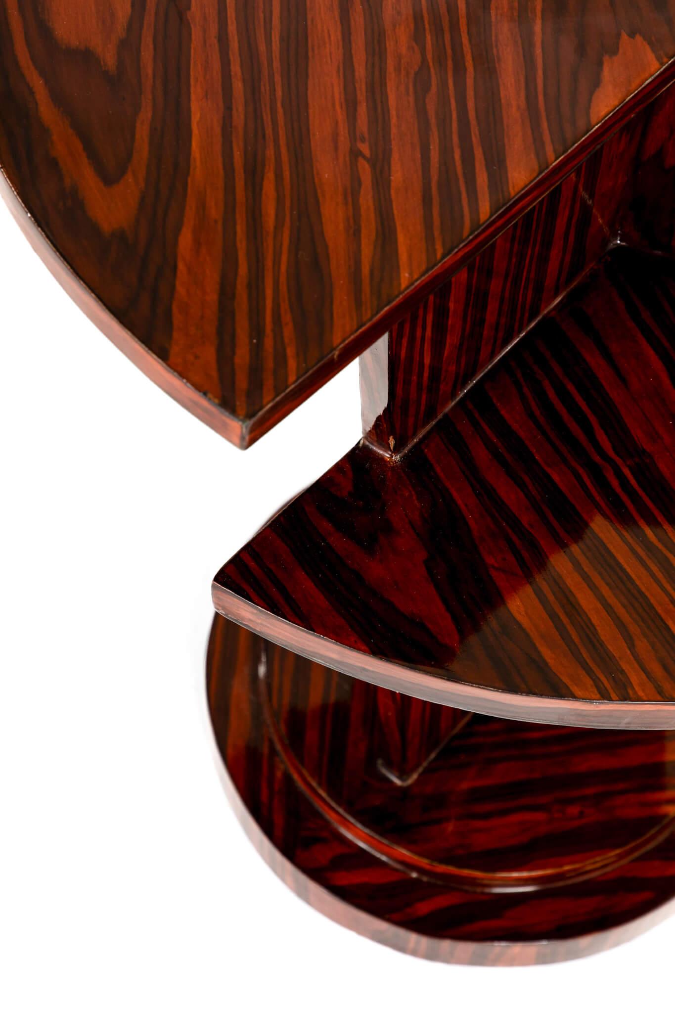 Art Deco Beistelltische aus Palisanderholz im Angebot 4