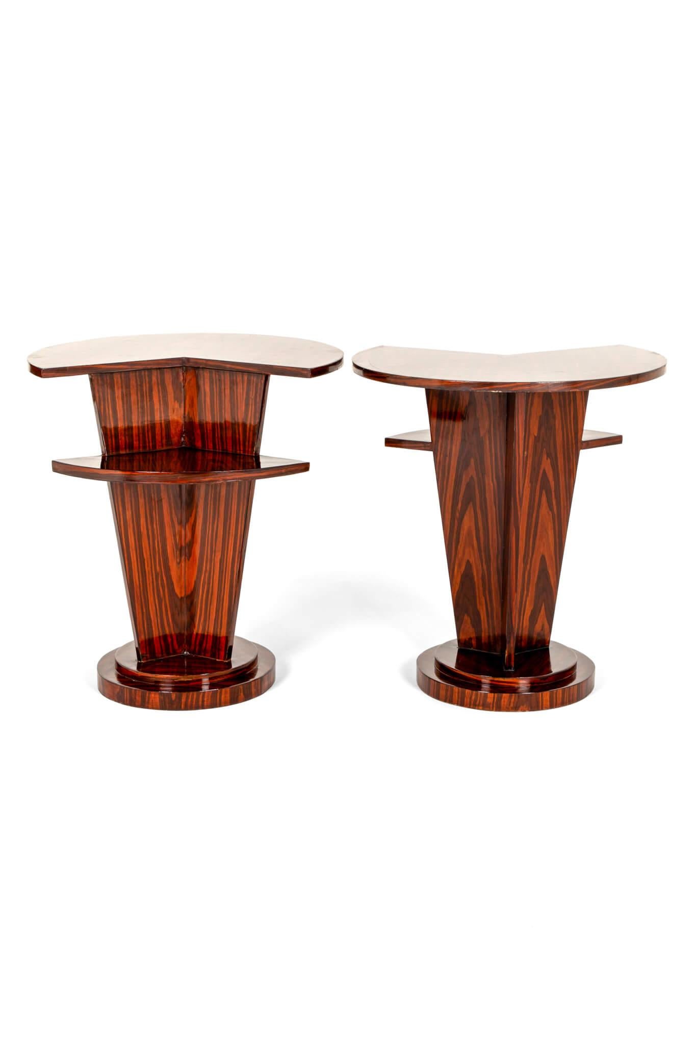 Art Deco Beistelltische aus Palisanderholz (Britisch) im Angebot