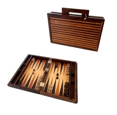 Backgammon-Set aus Palisanderholz