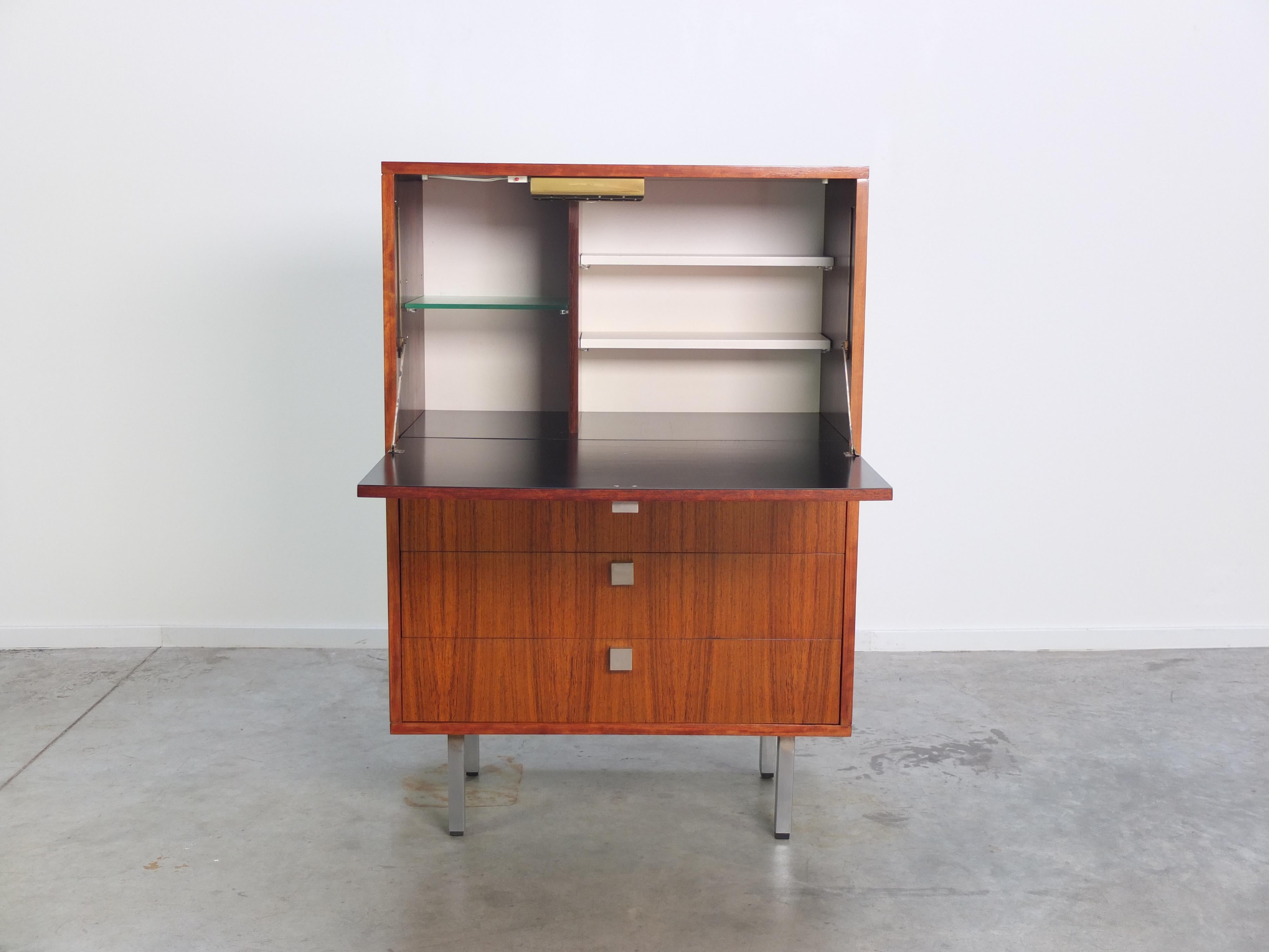 Rosewood Bar Cabinet by Alfred Hendrickx for Belform, 1960s 1