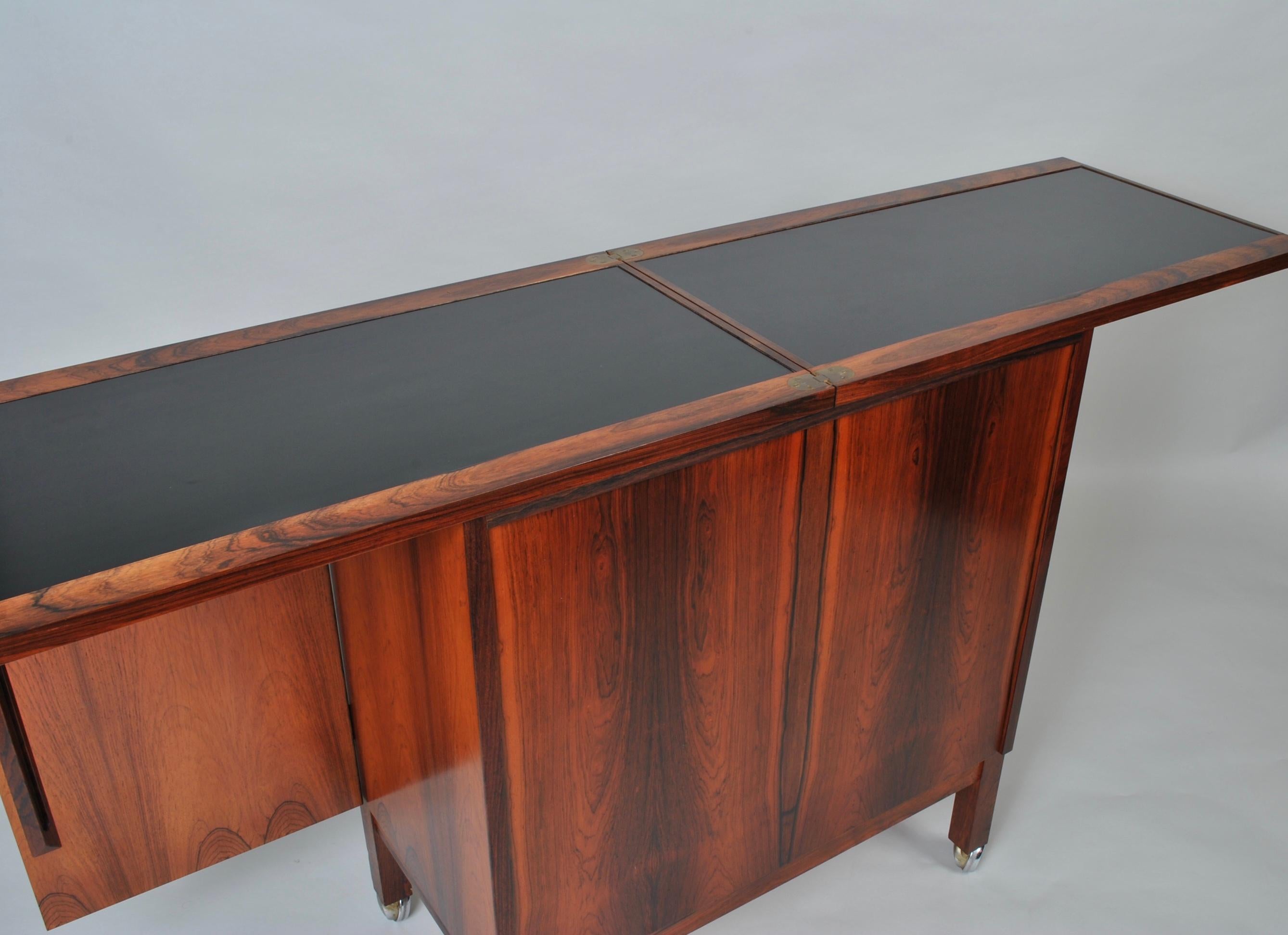 Rosewood Bar Cabinet by Torbjørn Afdal 4