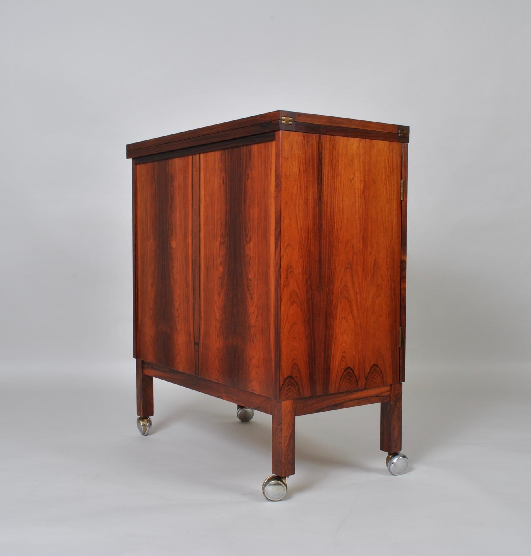 Rosewood Bar Cabinet by Torbjørn Afdal 12