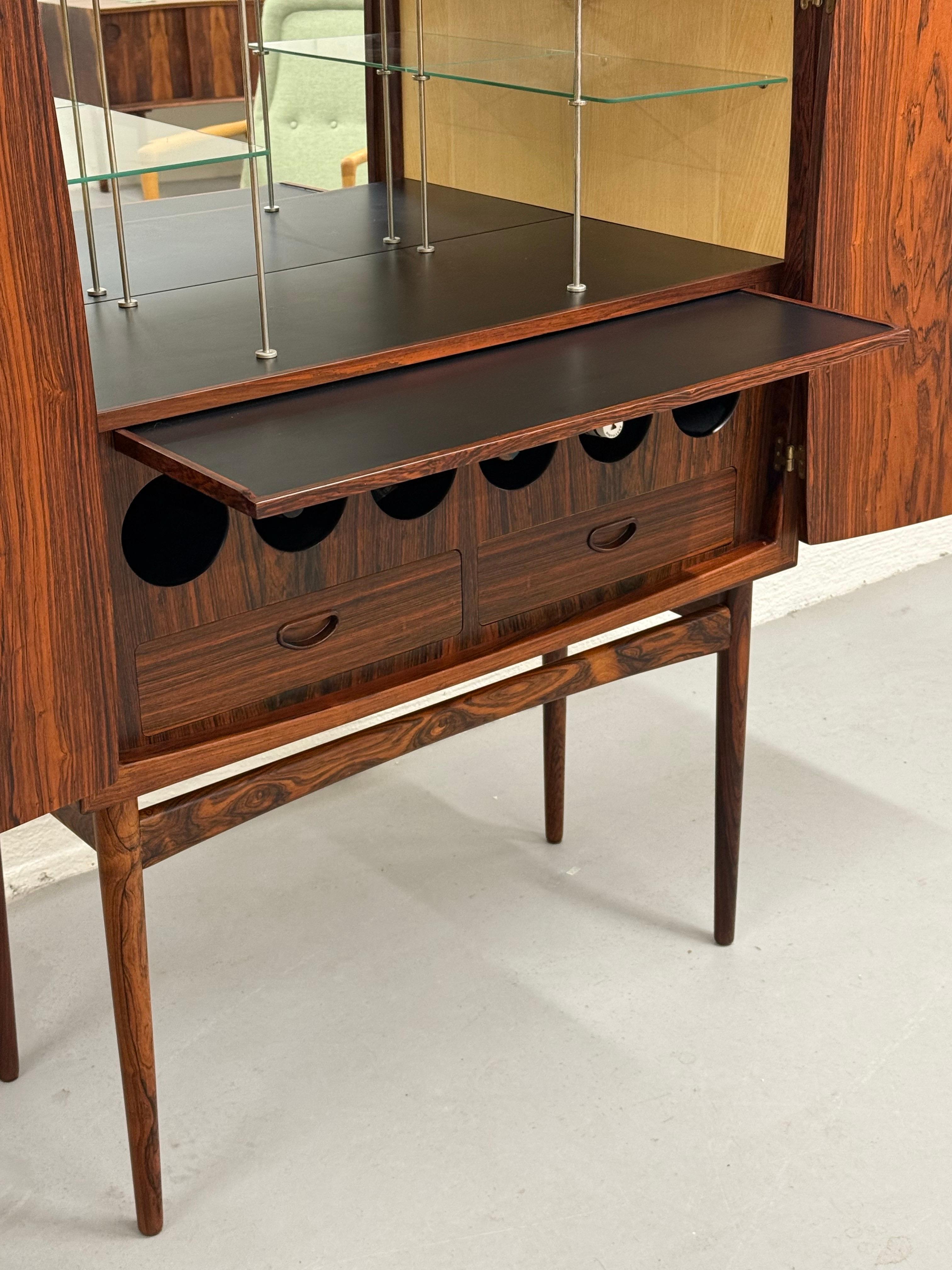 Norvegese Cabinet da bar in palissandro di Torbjørn Afdal, Norvegia 1960