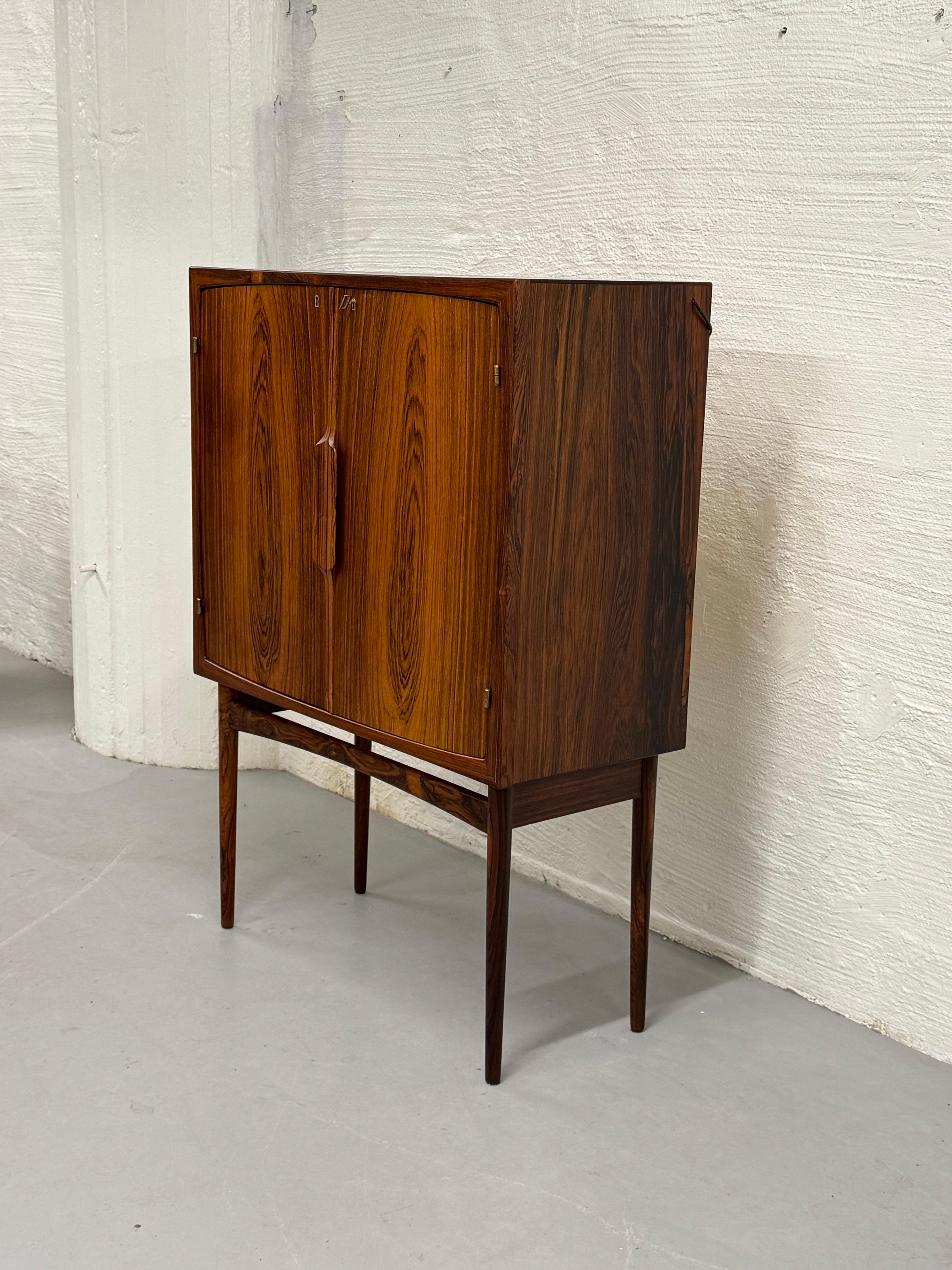 Cabinet da bar in palissandro di Torbjørn Afdal, Norvegia 1960 In condizioni discrete a Bergen, NO