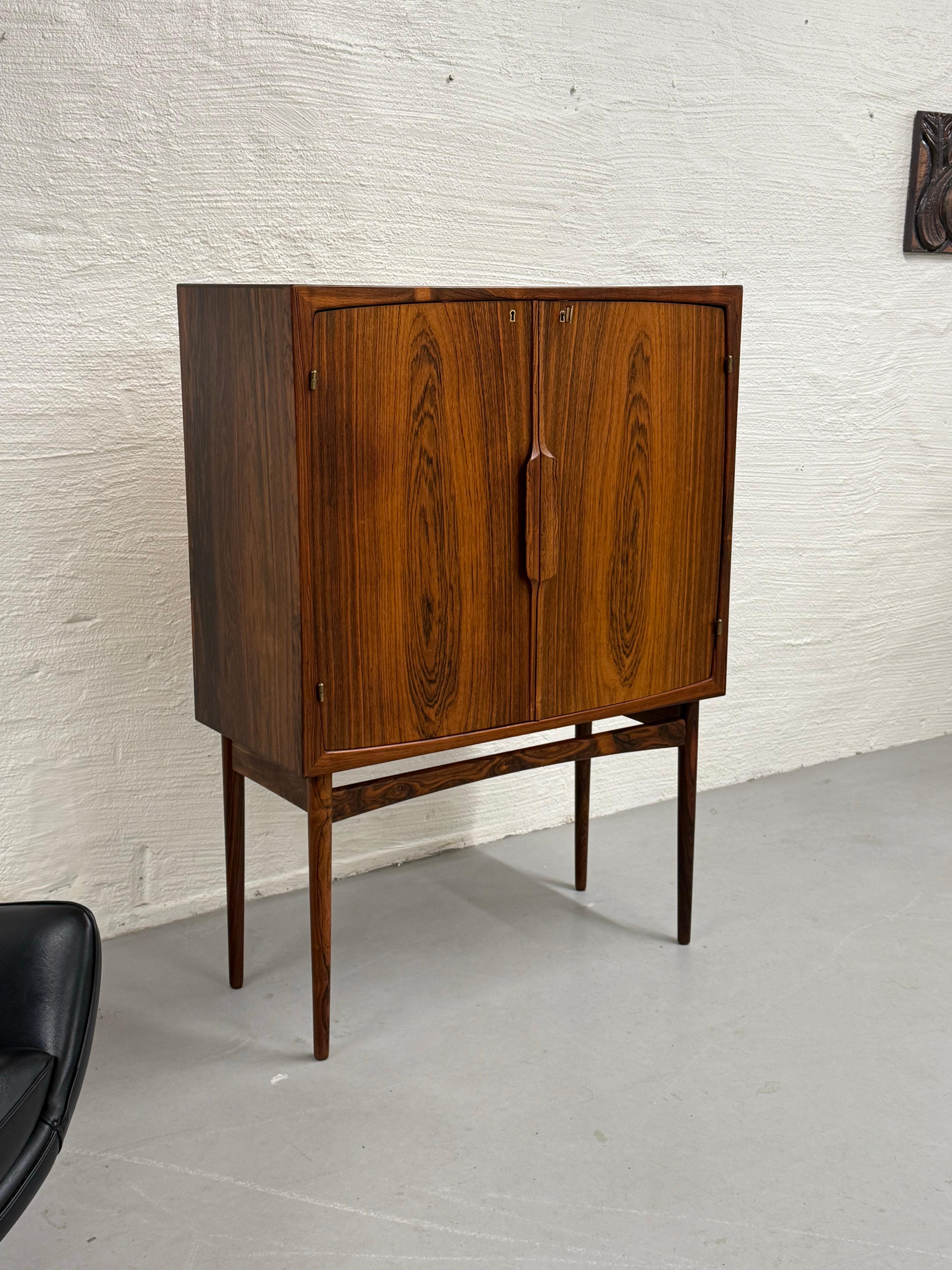 Metà XX secolo Cabinet da bar in palissandro di Torbjørn Afdal, Norvegia 1960