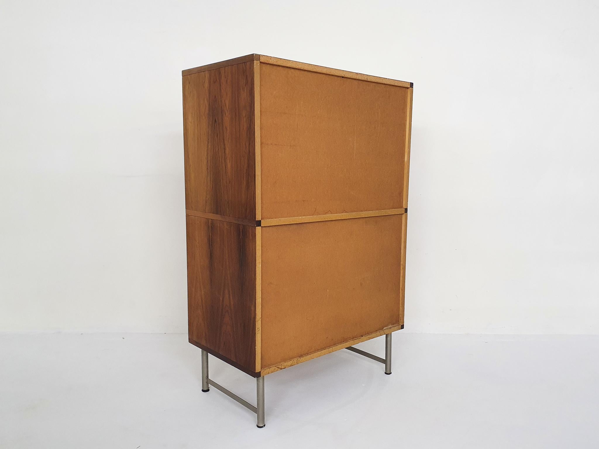 Mid-20th Century Rosewood Bar Cabinet or Secretaire by Cees Braakman for Pastoe CT69