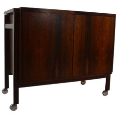 Rosewood Bar-Cart by Erik Glasdam Jensen