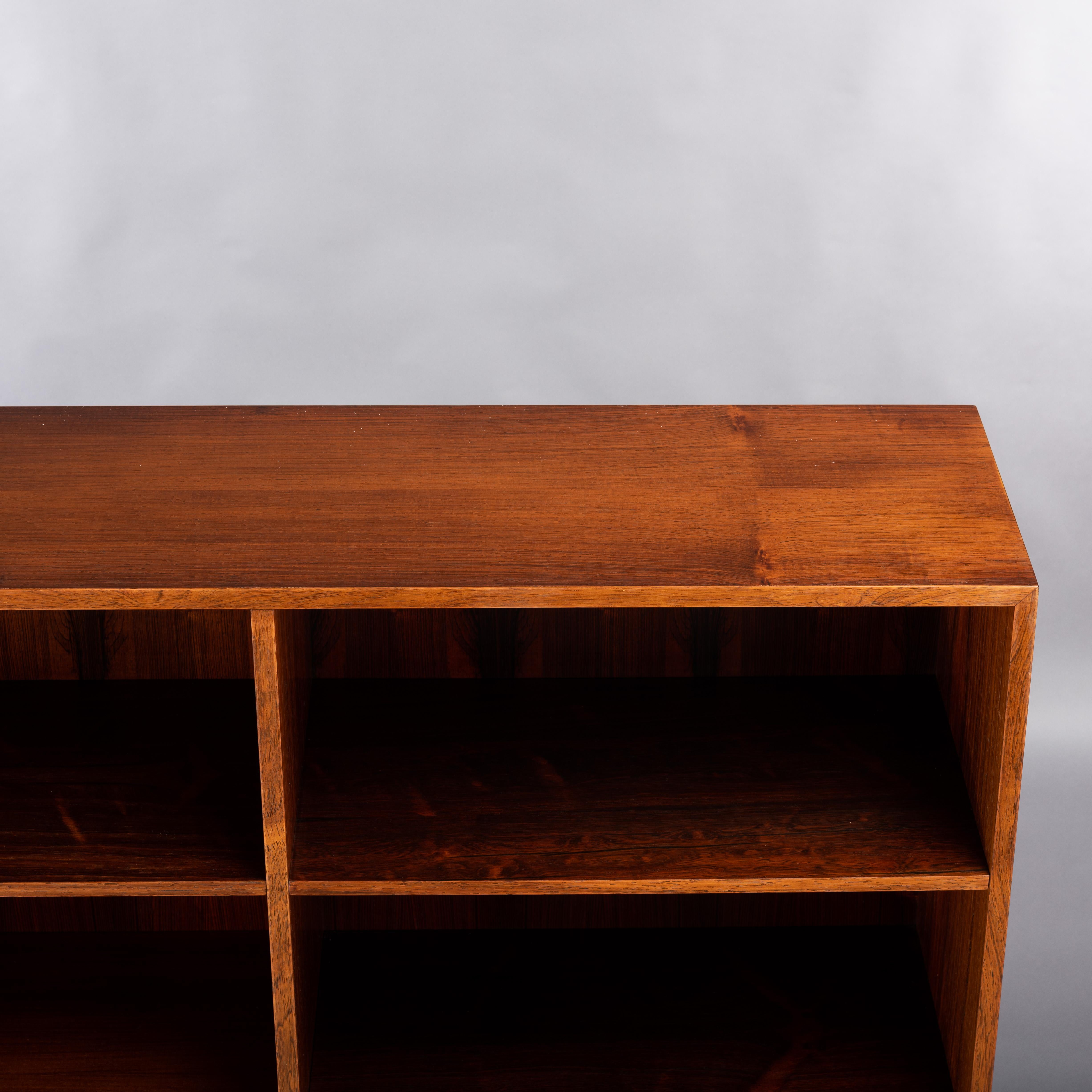 Hardwood Bookcase by Brouer for Brouer Møbelfabrik, 1960s