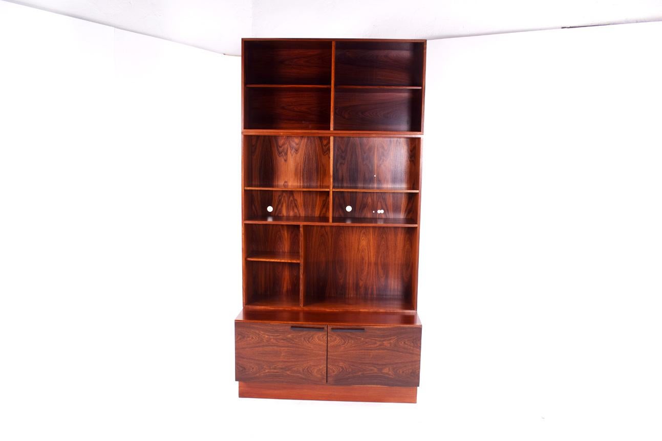 Rosewood Bookcase by Ib Kofod-Larsen for Faarup Møbelfabrik 4