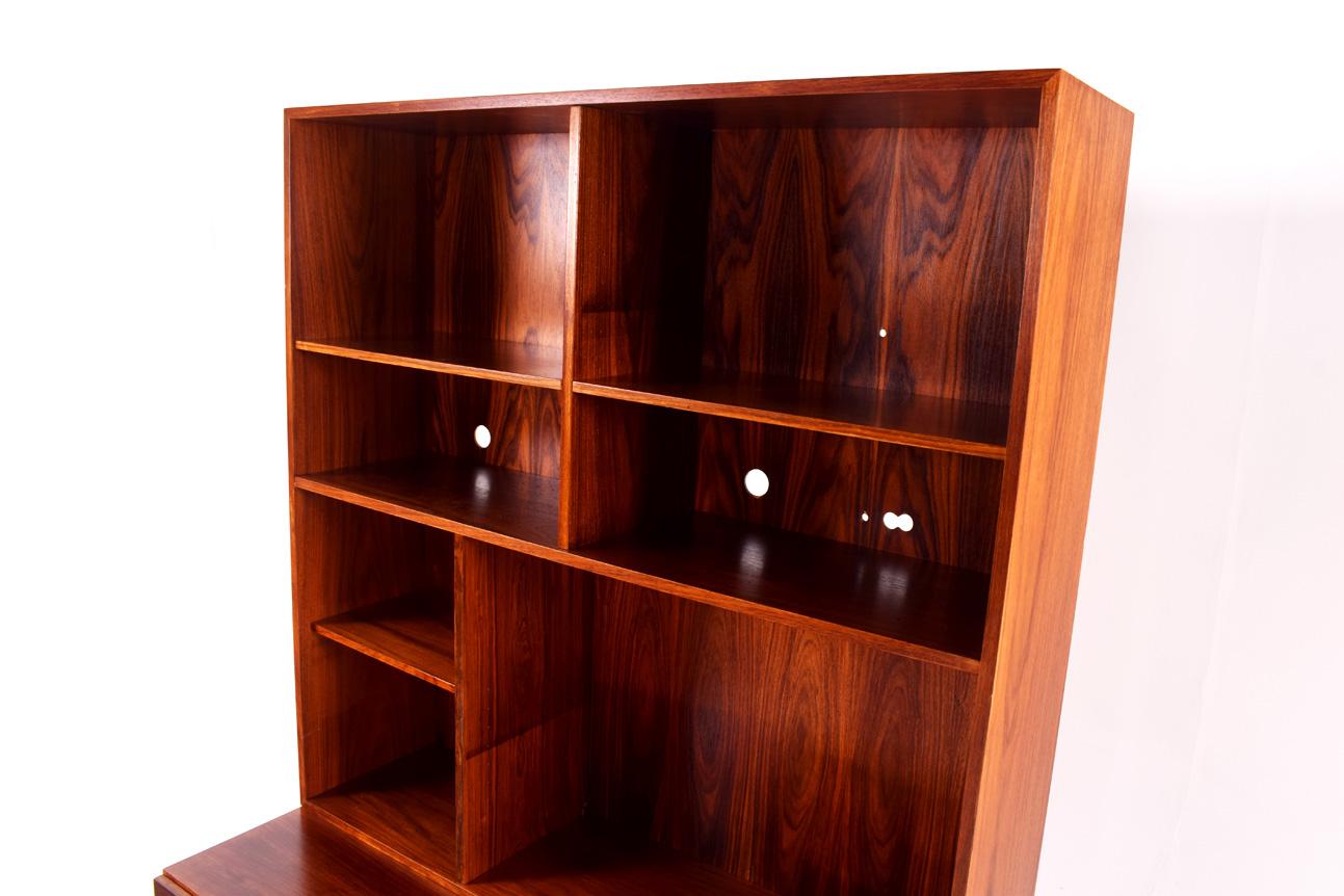 Danish Rosewood Bookcase by Ib Kofod-Larsen for Faarup Møbelfabrik