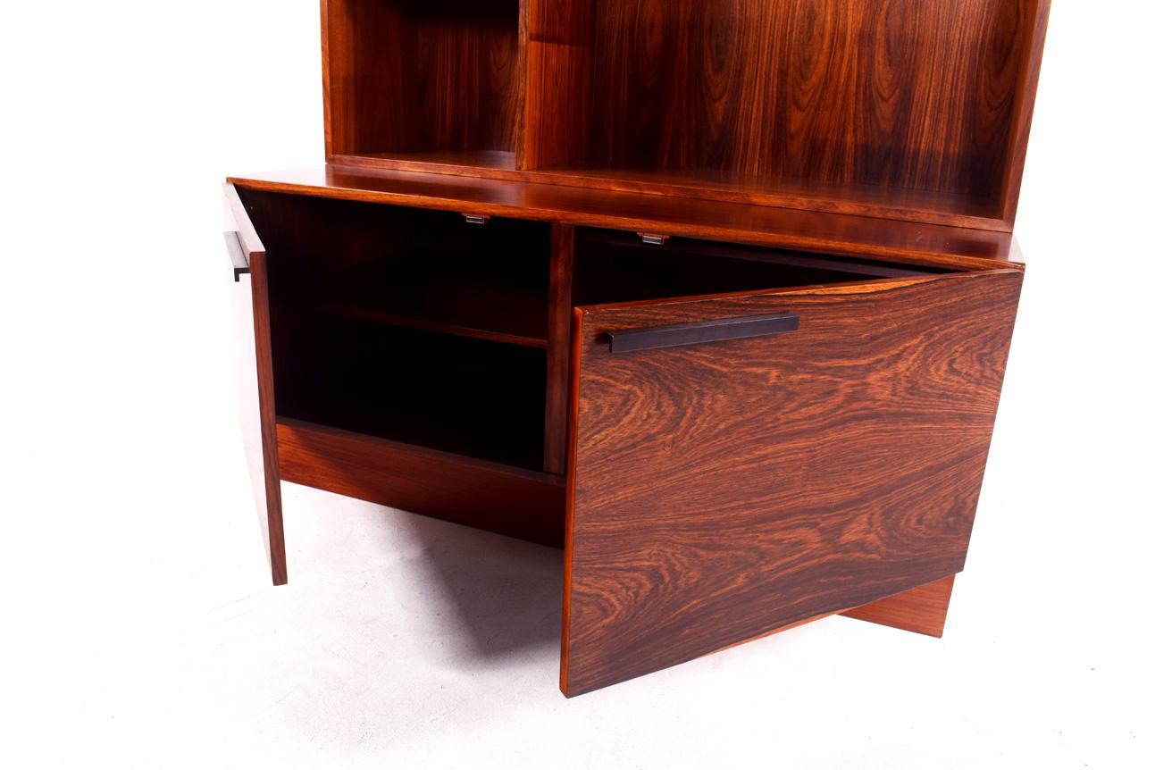 Mid-20th Century Rosewood Bookcase by Ib Kofod-Larsen for Faarup Møbelfabrik