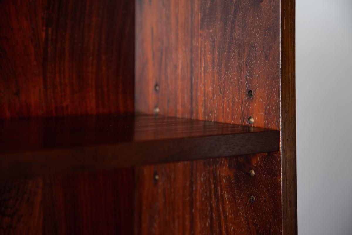 Rosewood Bookcase by Johannes Sorth for Bornholm Mobelfabrik For Sale 1