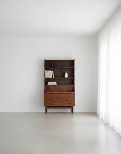 Rosewood Bookcase by Johannes Sorth for Nexø Møbelfabrik, 1960s