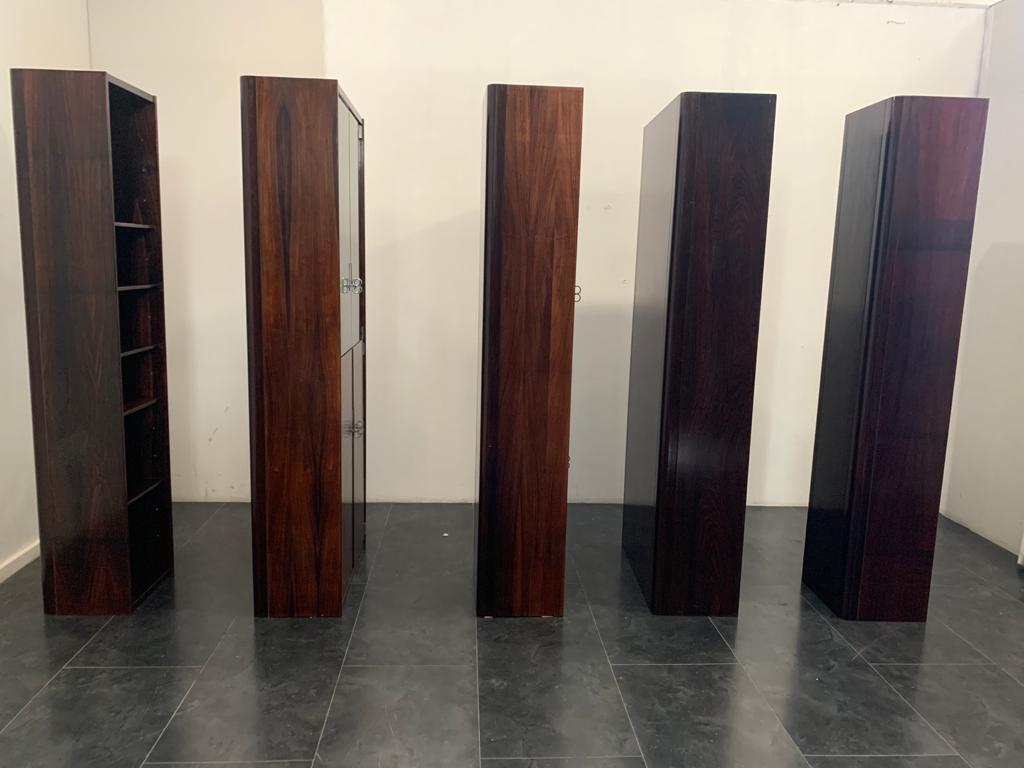 Rosewood Bookcase by Vittorio Introini for Saporiti, 1970s 5