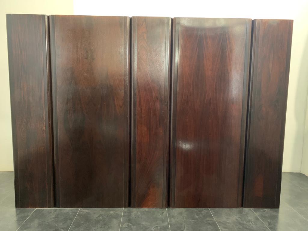 Rosewood Bookcase by Vittorio Introini for Saporiti, 1970s 9