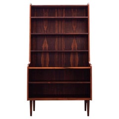 Rosewood Bookcase Vintage Danish Design, 1970s