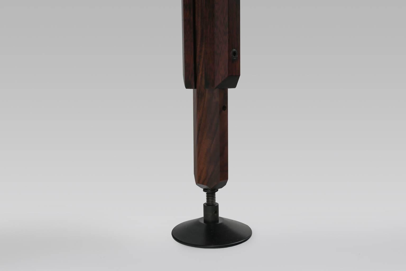 Rosewood and Brass Italian Midcentury Bookshelf by Stildomus, 1960s 3
