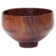 Bol en bois de rose de Bob Stocksdale