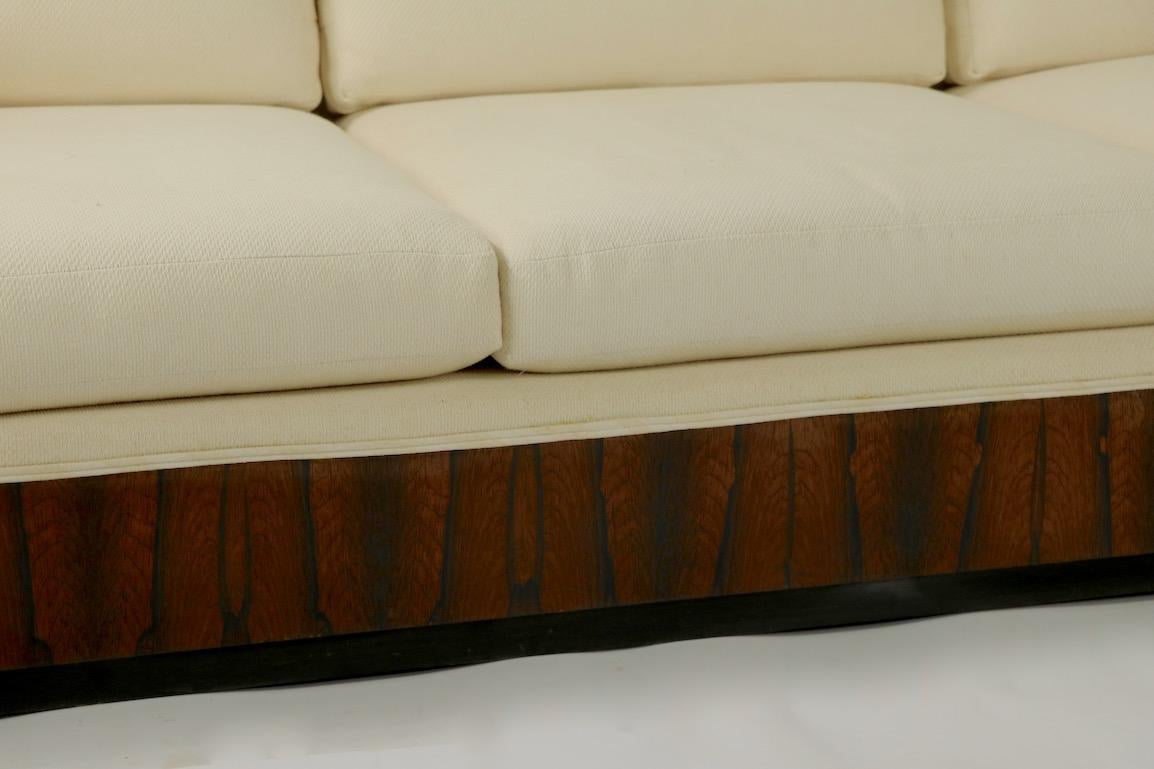 Mid-Century Modern Rosewood Box Sofa by Baughman for Thayer Coggin