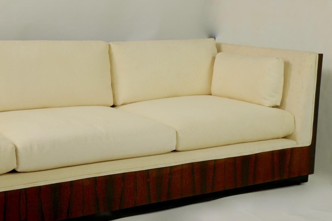 20th Century Rosewood Box Sofa by Baughman for Thayer Coggin