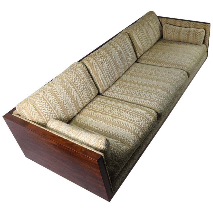 Mid century outlet box sofa