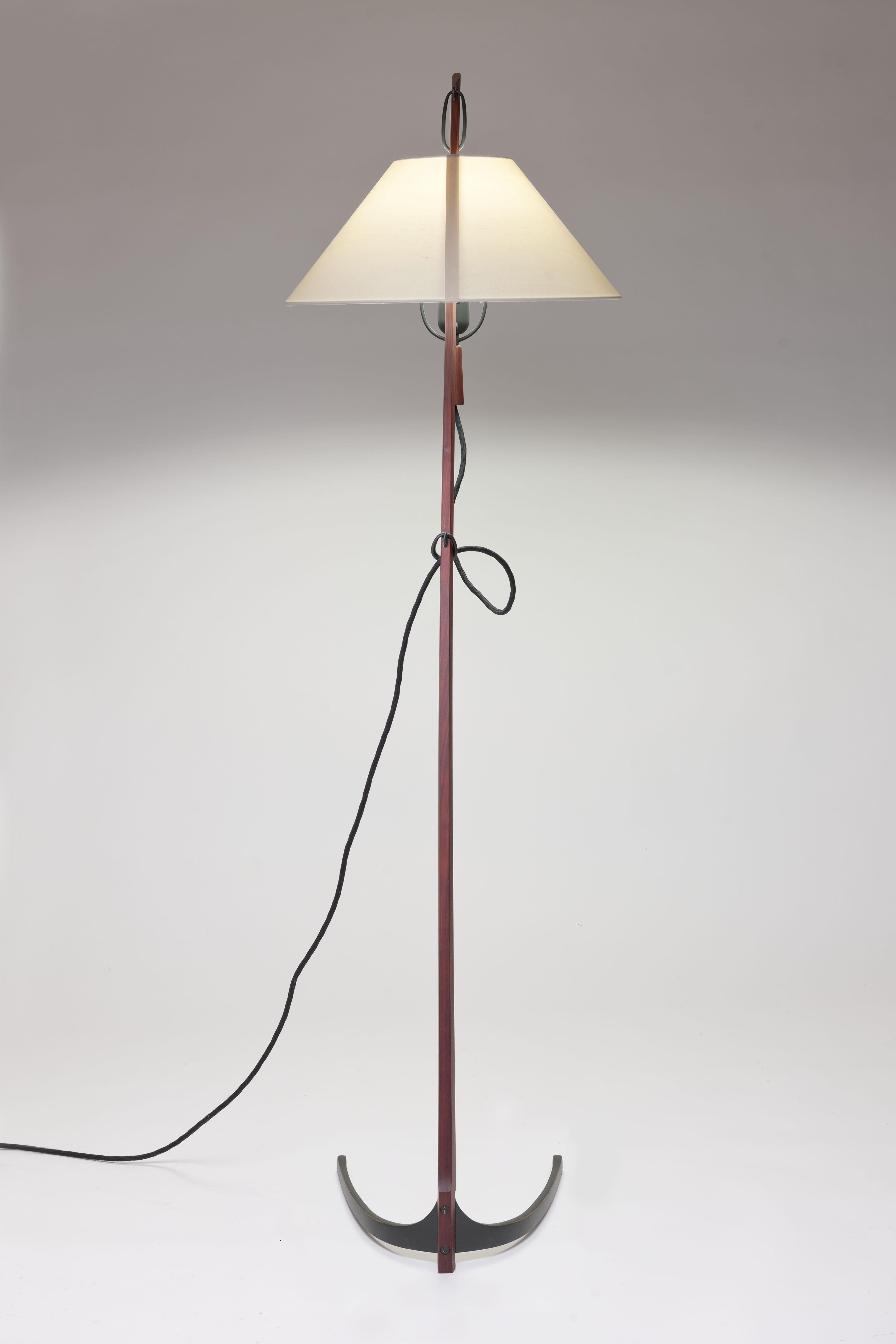 'Dornstab' Floor Lamp by J.T. Kalmar  In New Condition For Sale In Utrecht, NL