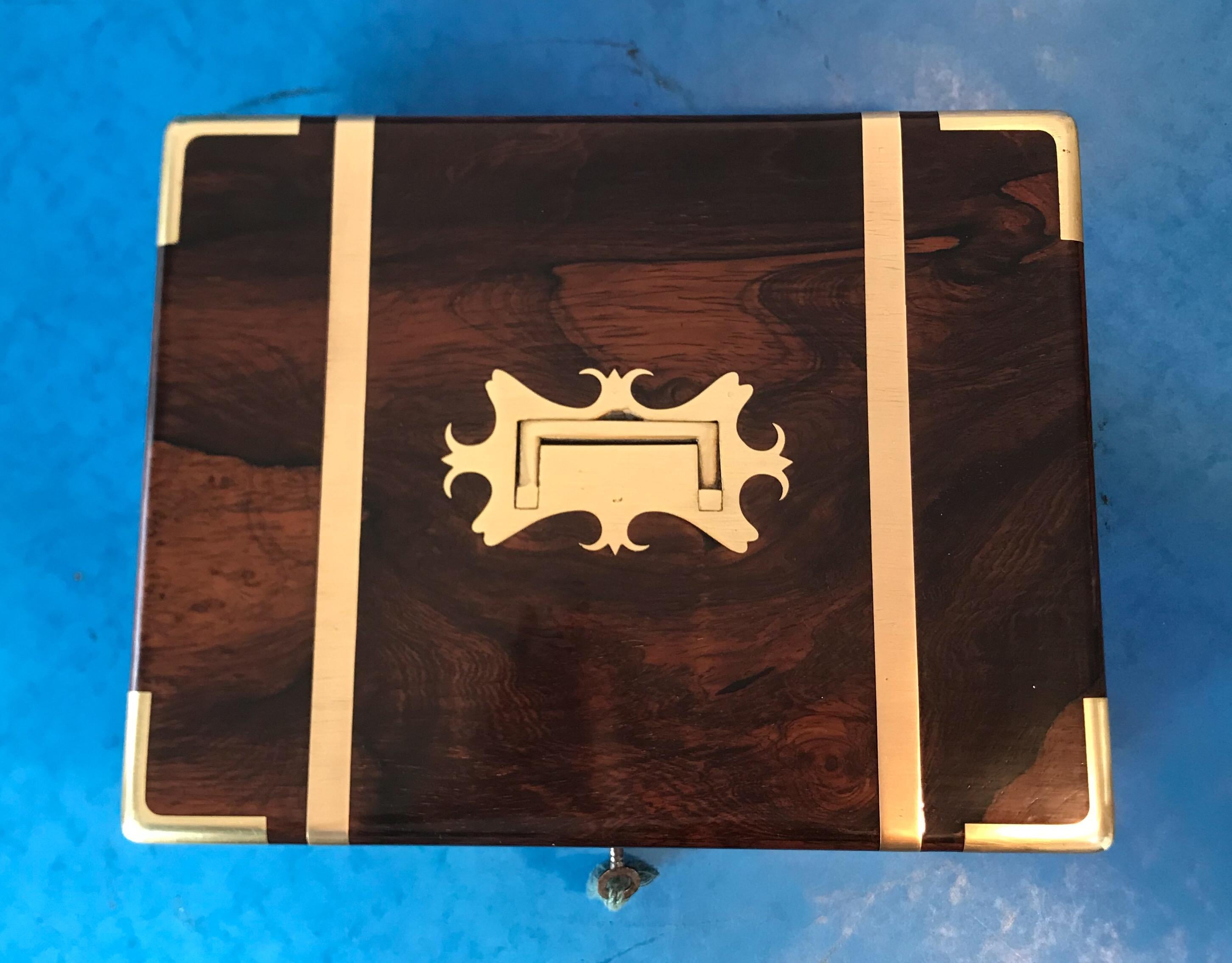 Other Rosewood Brassbound Jewelry Box