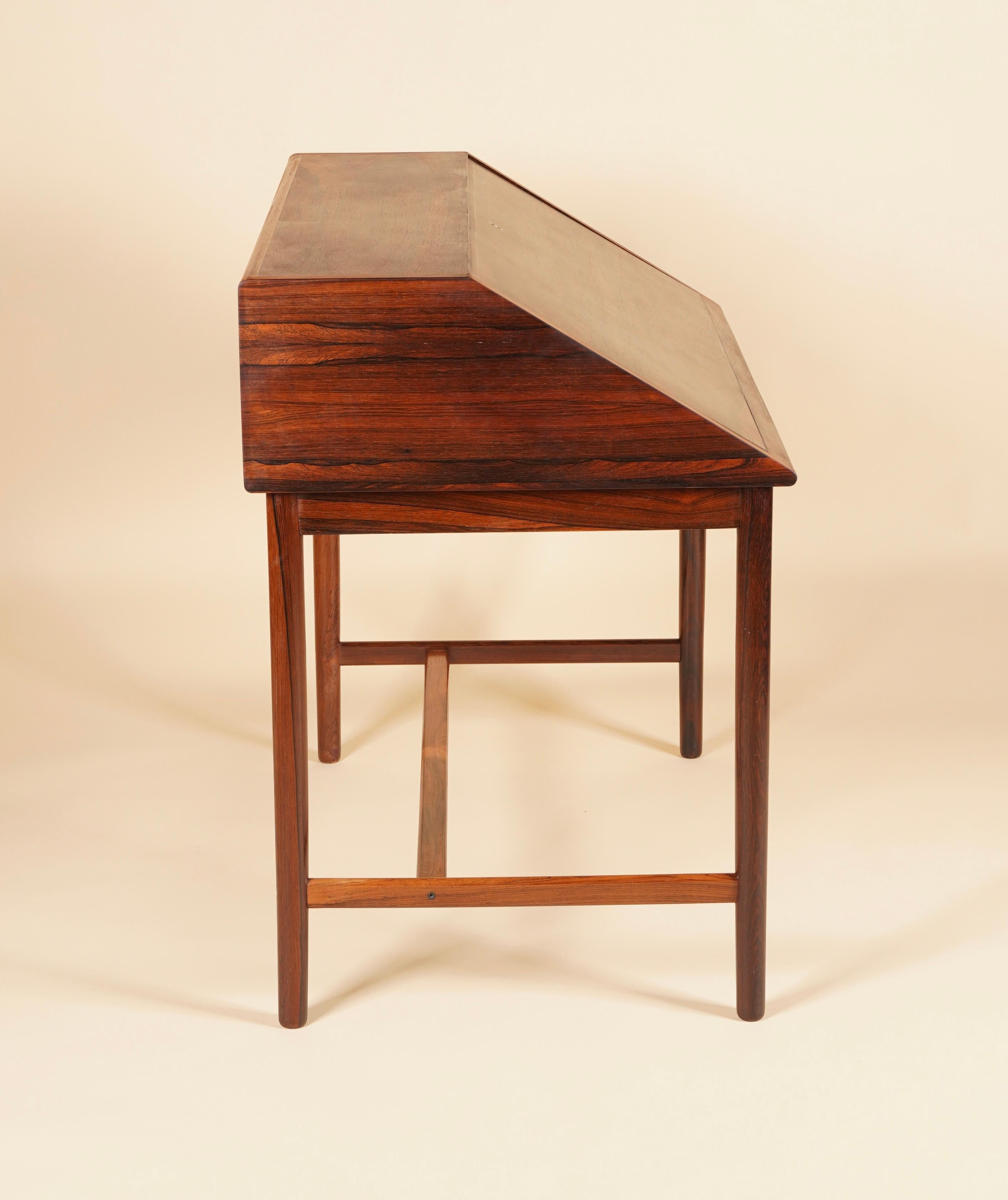 Norwegian Rosewood Brode Blindheim Drop Front Desk