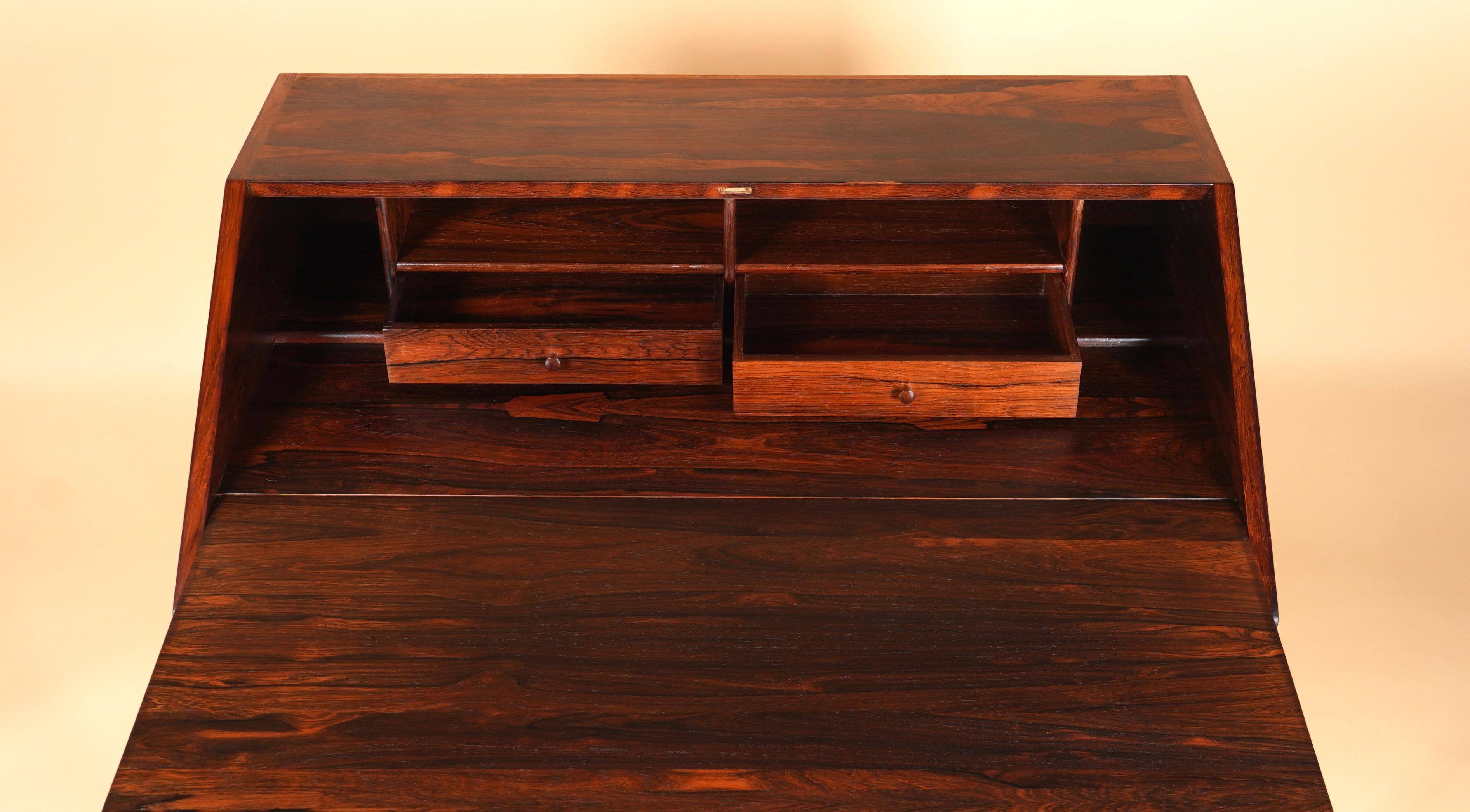 Rosewood Brode Blindheim Drop Front Desk 1