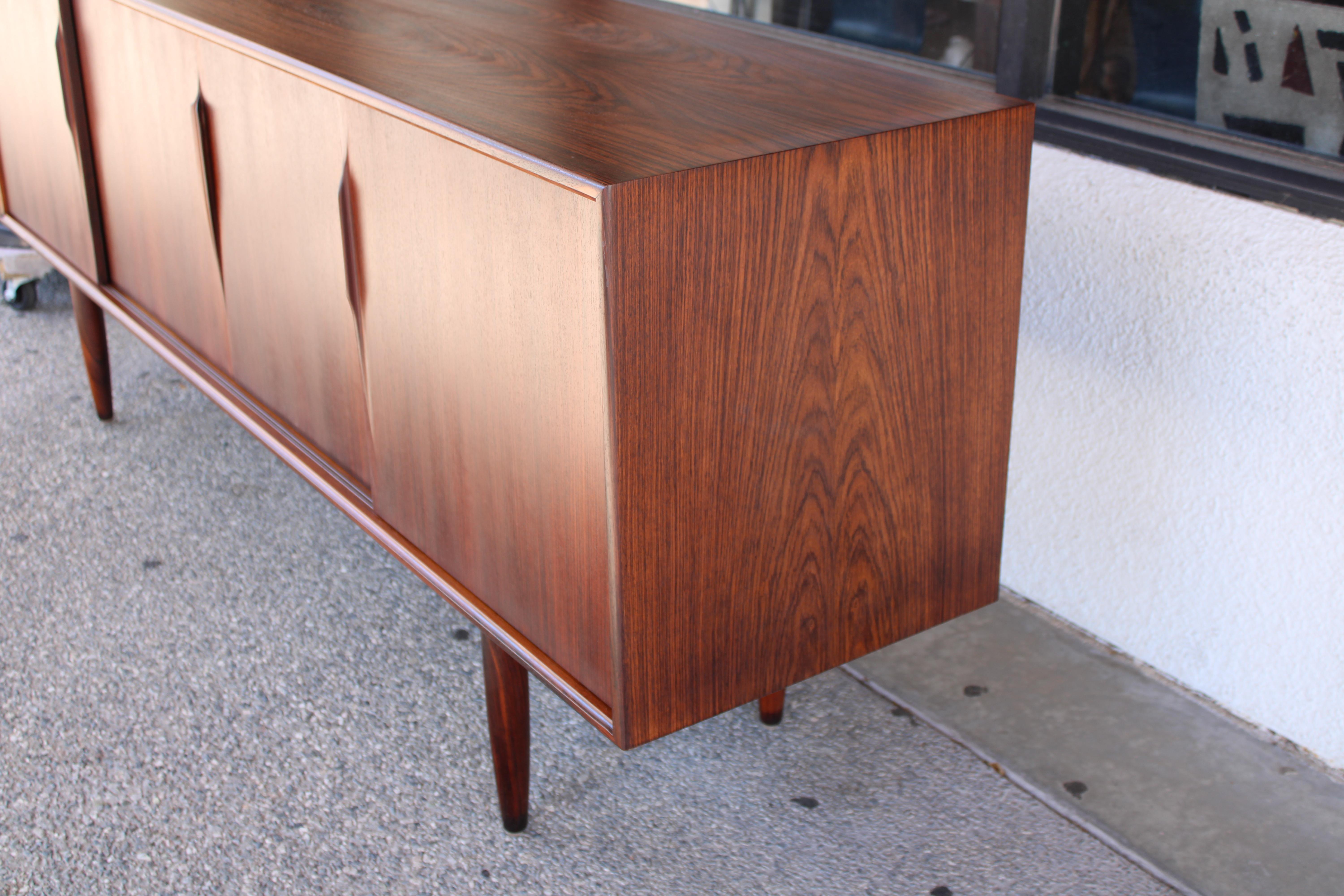 Rosewood Buffet Sideboard by Axel Christensen for ACO Møbler, Denmark 1960s 3