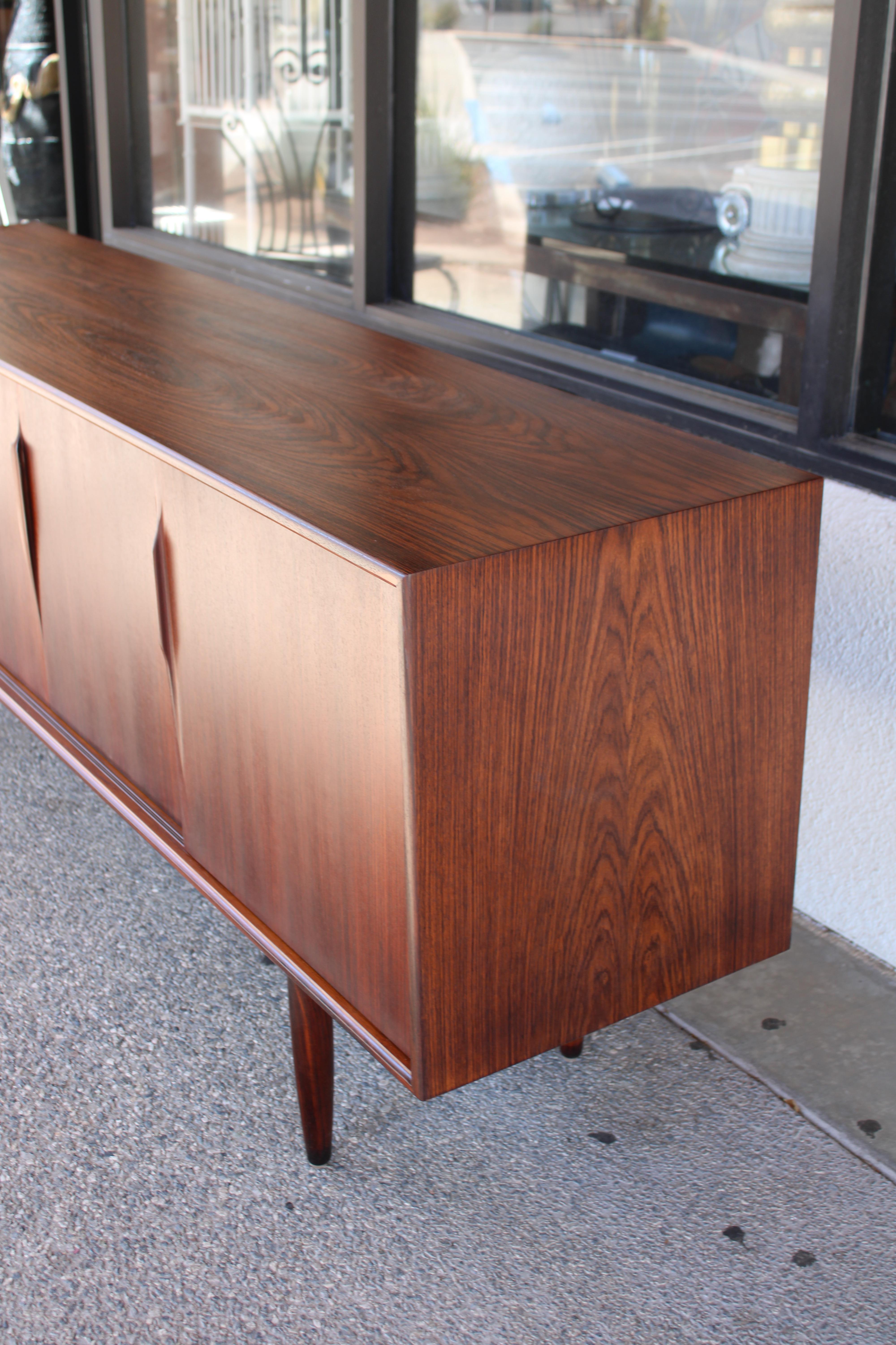 Rosewood Buffet Sideboard by Axel Christensen for ACO Møbler, Denmark 1960s 2