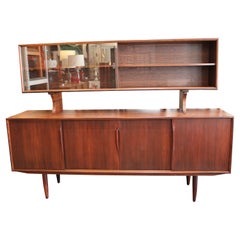Aparador buffet de palisandro de Axel Christensen para ACO Møbler, Dinamarca Años 60