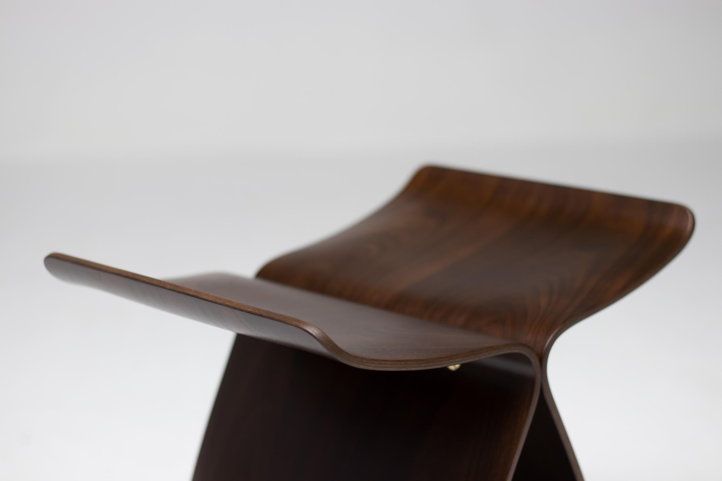 20th Century Rosewood Butterfly Stool by Japanese Designer Sori Yanagi