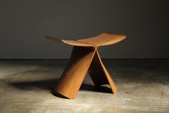 Rosewood Butterfly Stool by Sori Yanagi for Tendo Mokko, 1960s