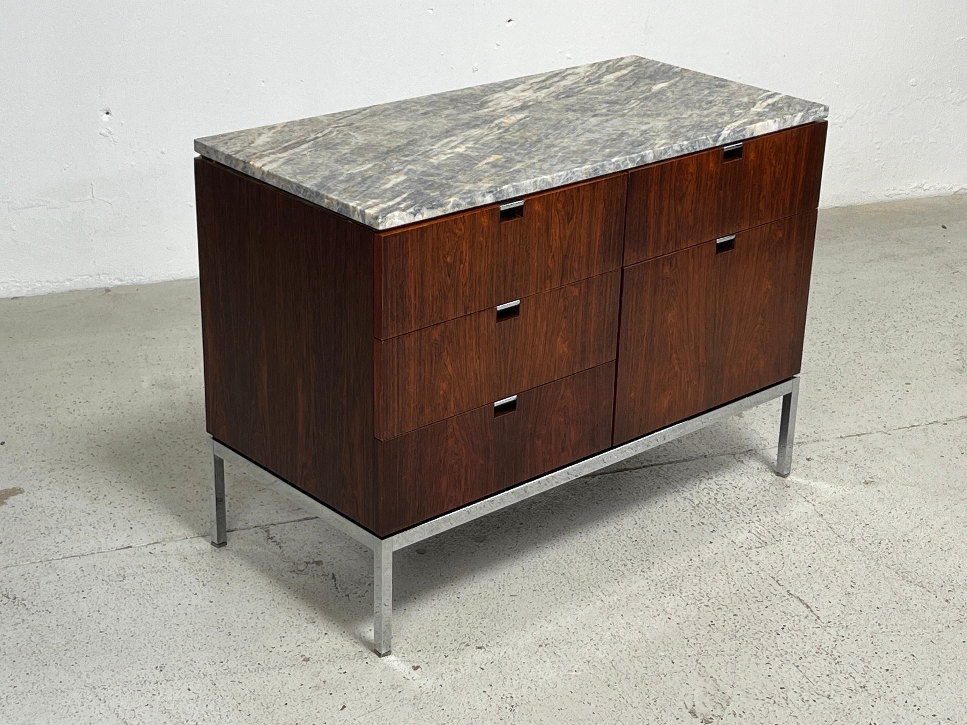 Rosewood Cabinet by Florence Knoll for Knoll For Sale 3