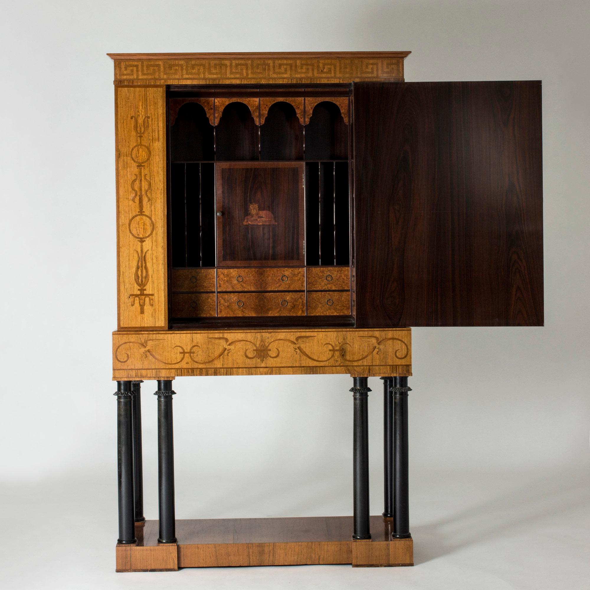 Rosewood Cabinet by Oscar Nilsson For Sale 3
