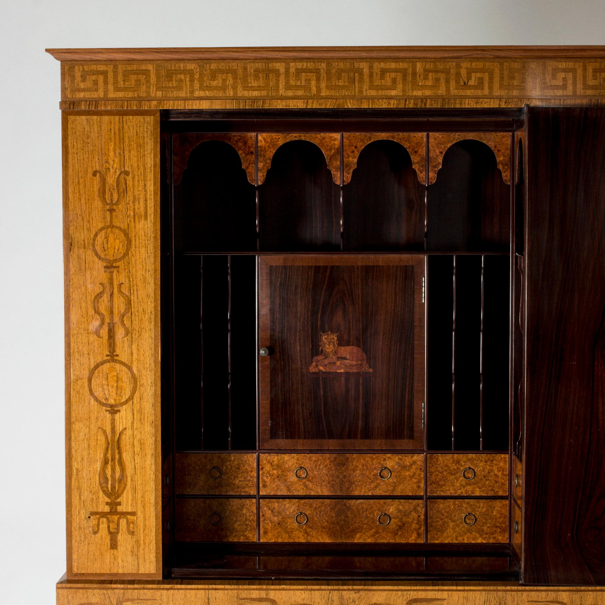 Rosewood Cabinet by Oscar Nilsson For Sale 4