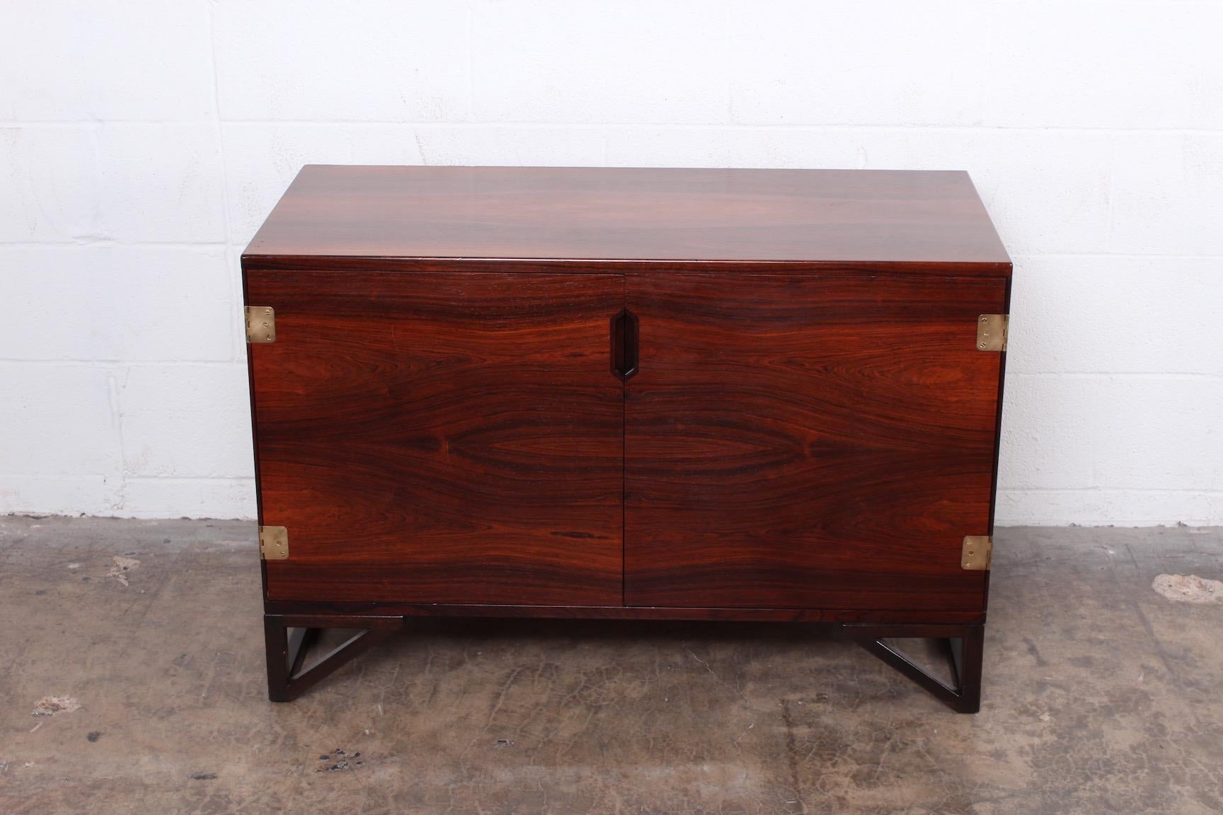 Rosewood Cabinet by Svend Langkilde In Good Condition In Dallas, TX
