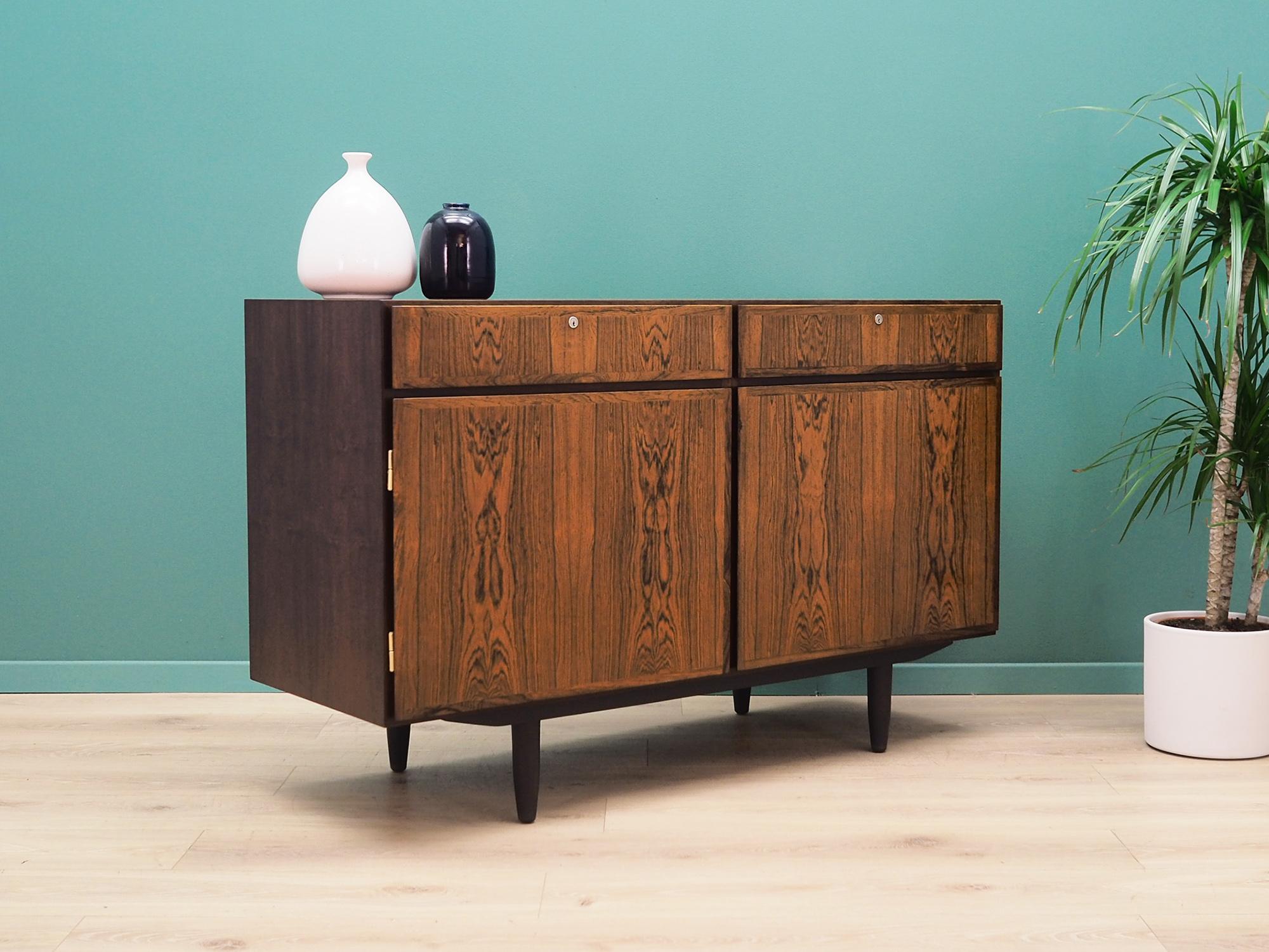 Scandinavian Modern Rosewood Cabinet, Danish Design, 1960s, Producer Omann Jun