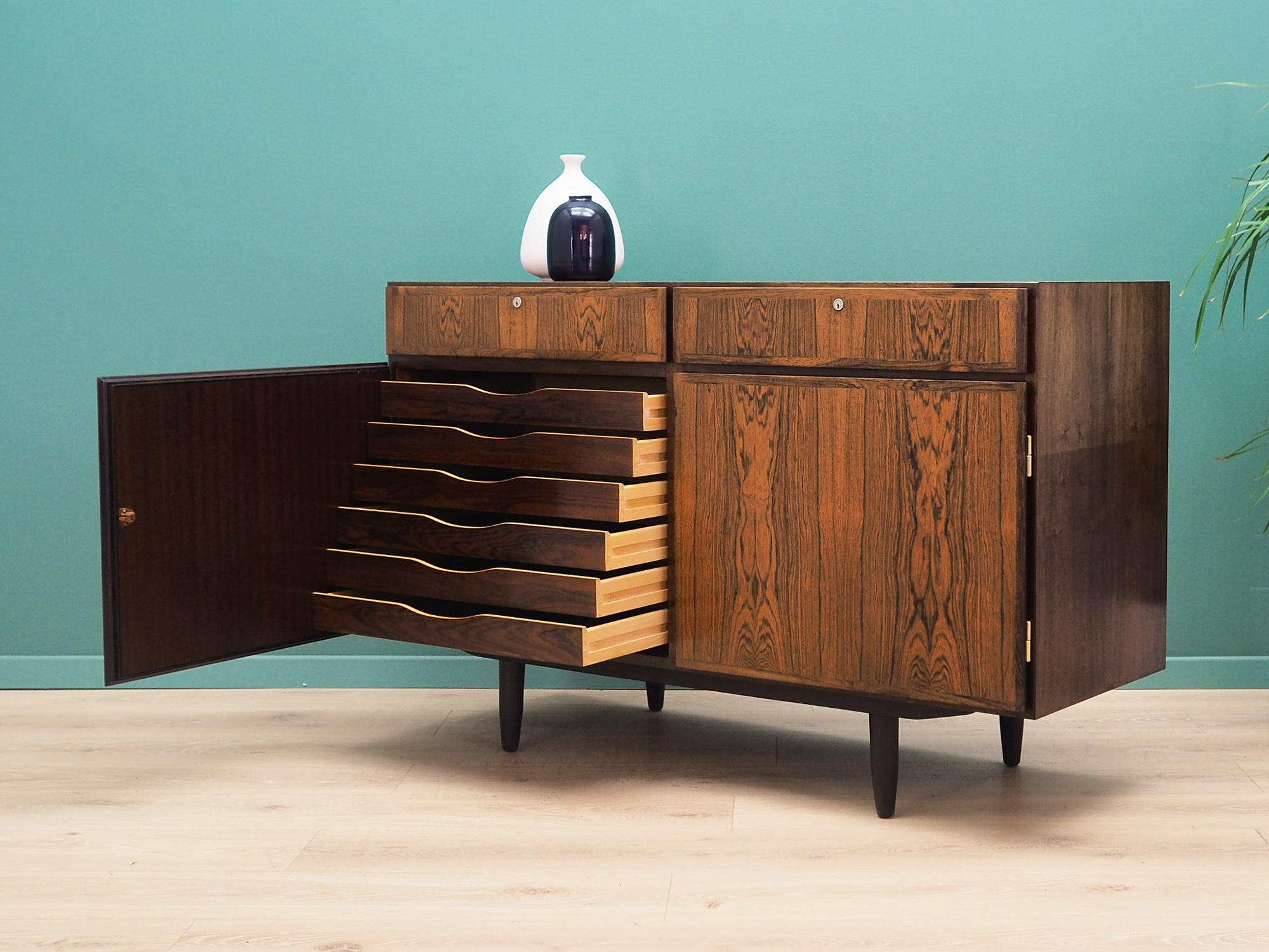 Mid-20th Century Rosewood Cabinet, Danish Design, 1960s, Producer Omann Jun