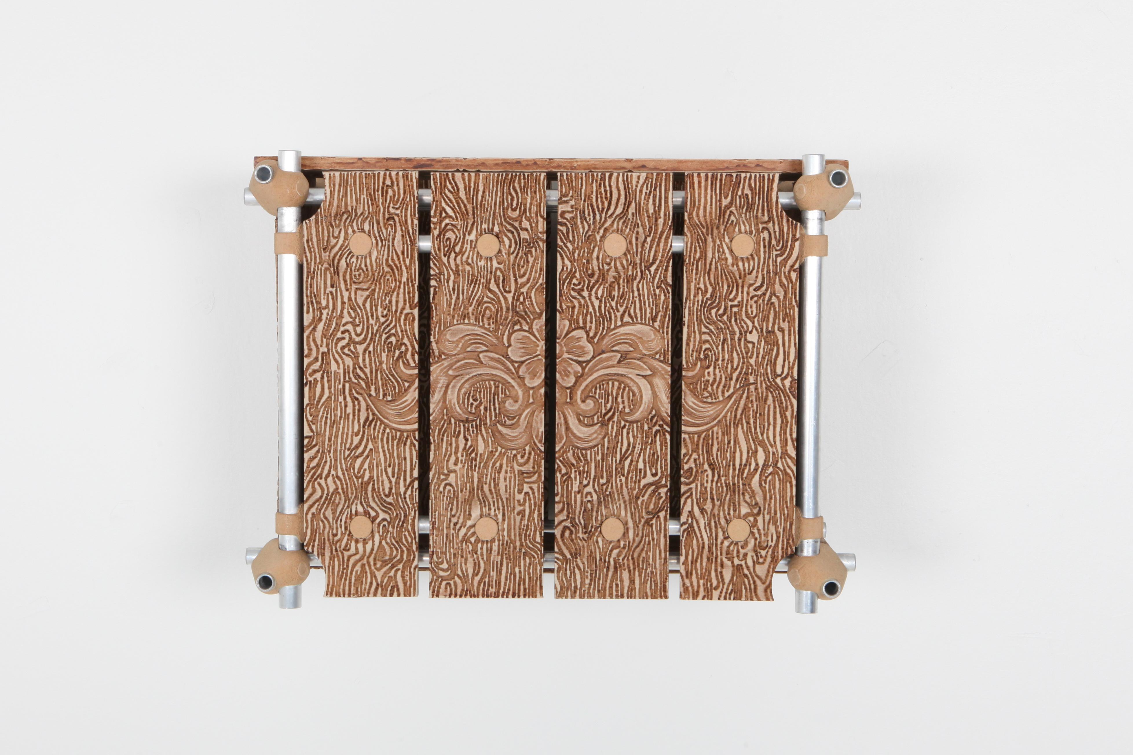 Funktionale Kunst trifft auf zeitgenössisches Design mit dem Rosewood Cabinet