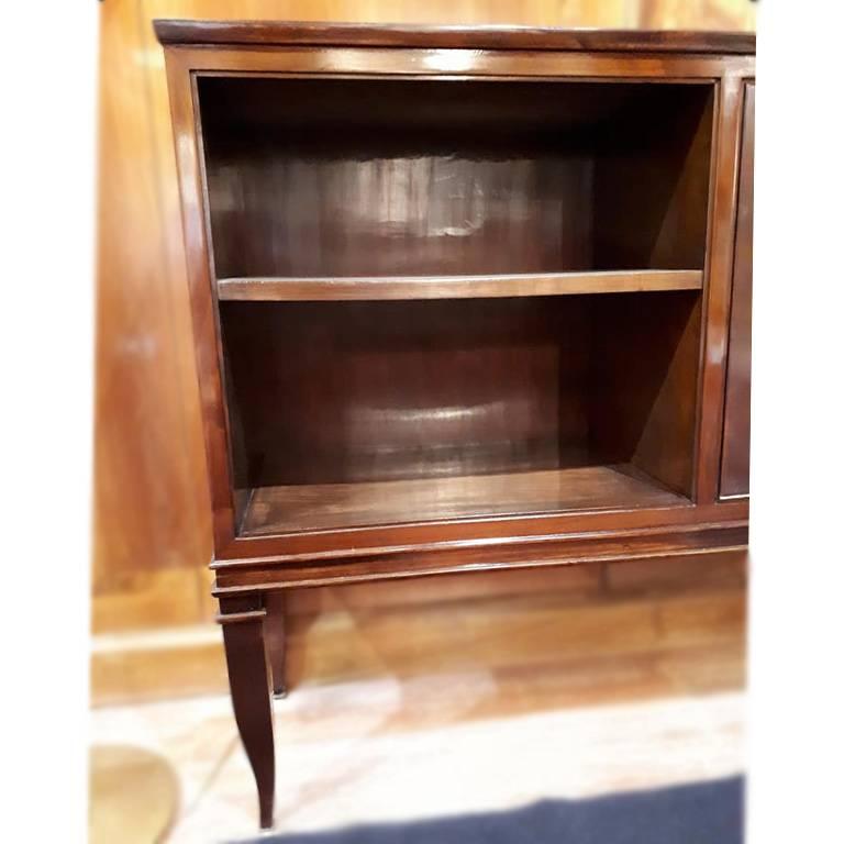 Rosewood Cabinet with Bronze and Brass Detail by Gio Ponti, Italy, 1925 In Good Condition For Sale In Milan, IT
