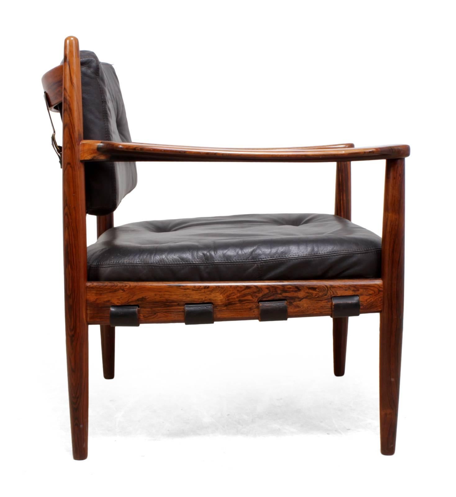 Rosewood Cadett Lounge Chair by Eric Merthen, circa 1960 5