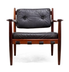 Rosewood Cadett Lounge Chair by Eric Merthen, circa 1960