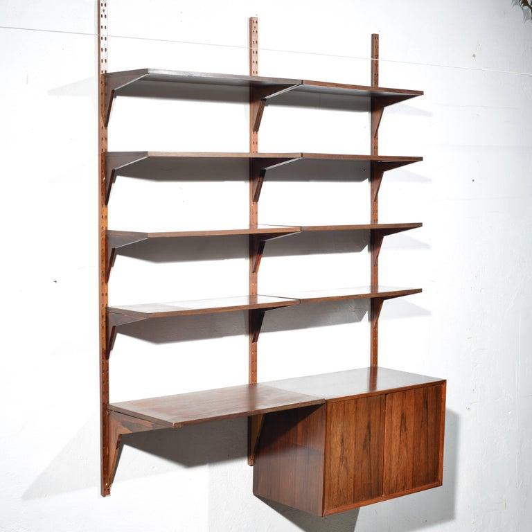 Danish Rosewood Cado System Wall Unit For Sale