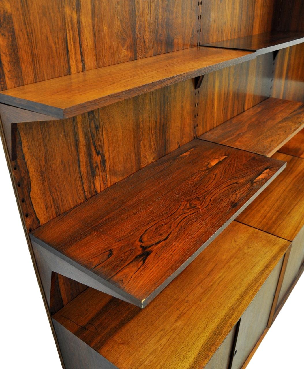 Rosewood Cado Wall System by Poul Cadovius, 1960s 9