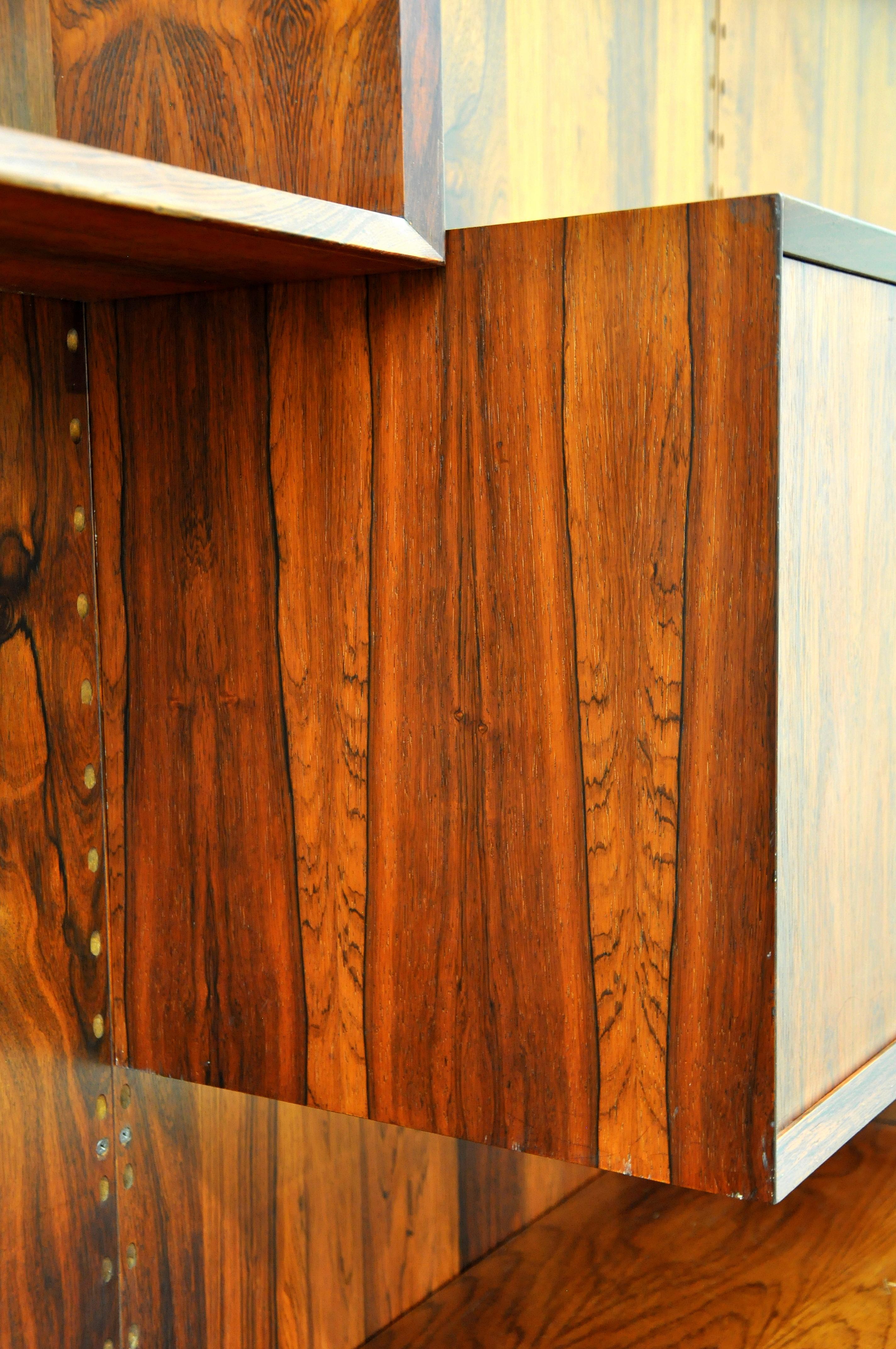 Rosewood Cado Wall System by Poul Cadovius, 1960s 1
