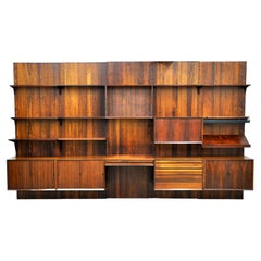 Vintage Rosewood Cado Wall System by Poul Cadovius, 1960s