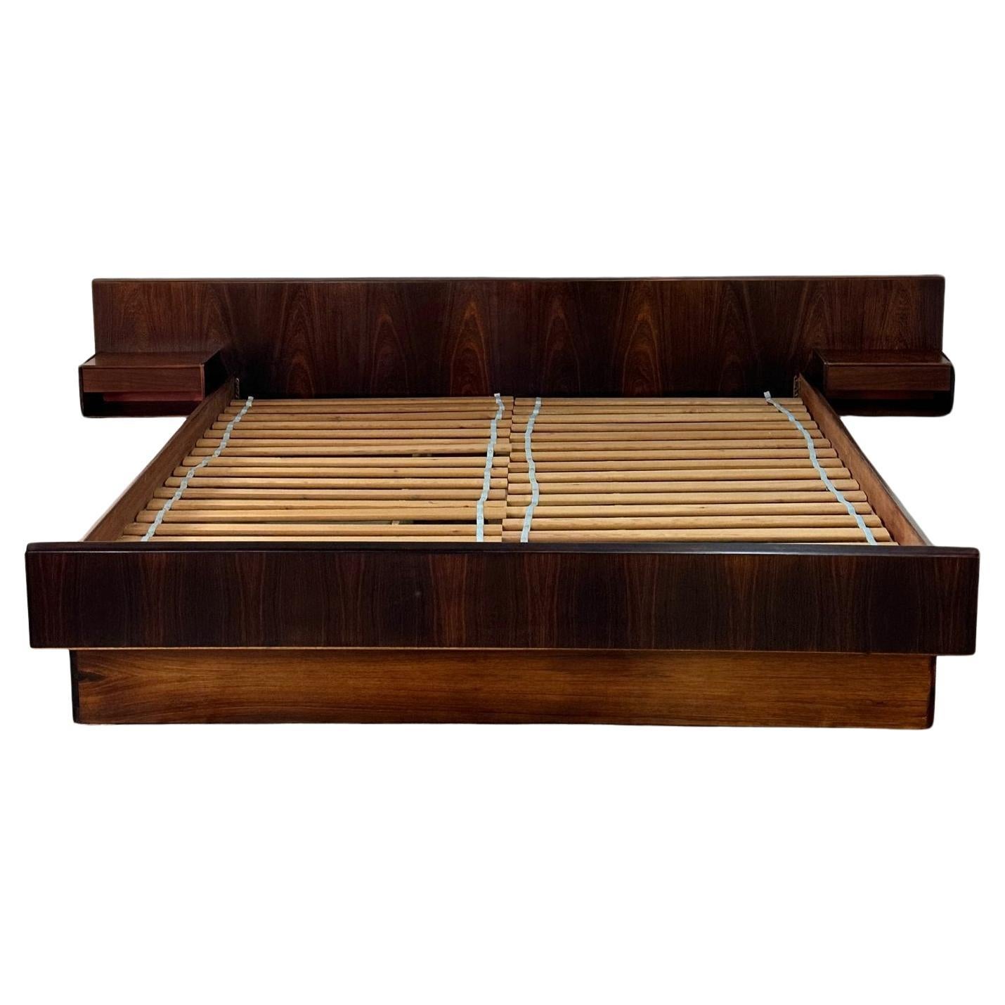 Rosewood California King Platform Bed For Sale