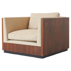 Rosewood Case Lounge Chair by Milo Baughman